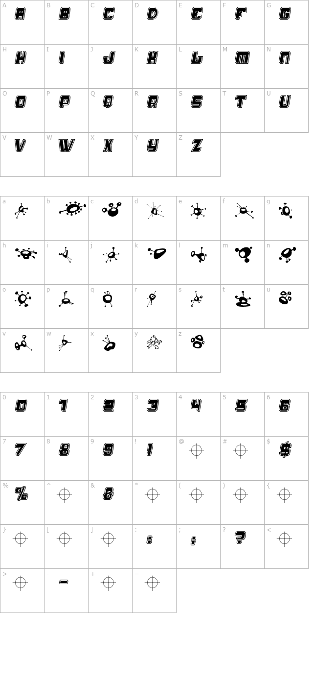 alien-mushrooms character map