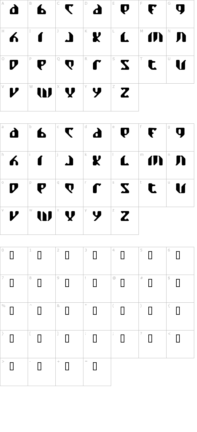 alisonroscoe character map