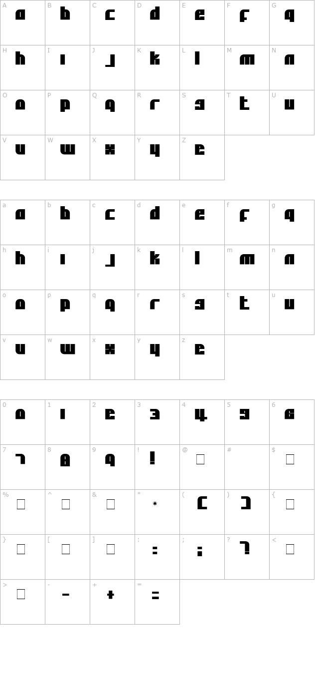 alpha-flight-solid character map