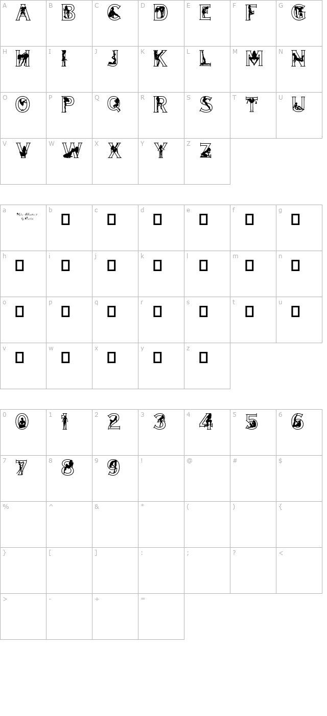 alpha-silouettes-2 character map