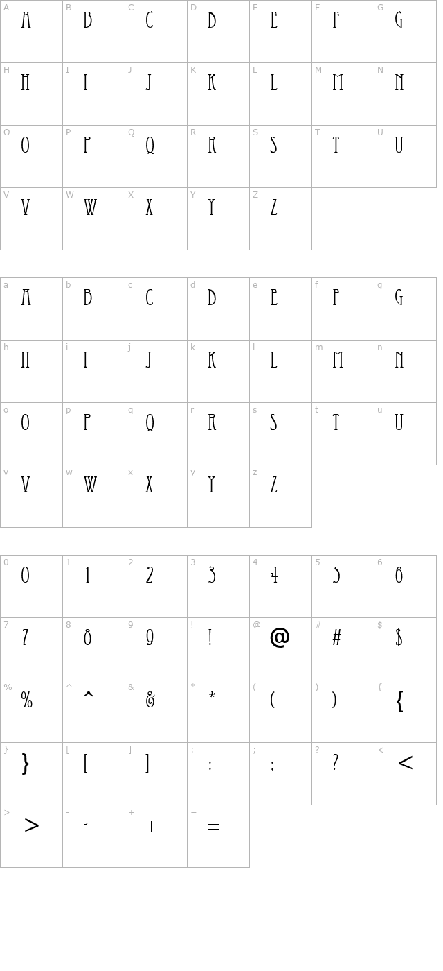 already-gone-1 character map