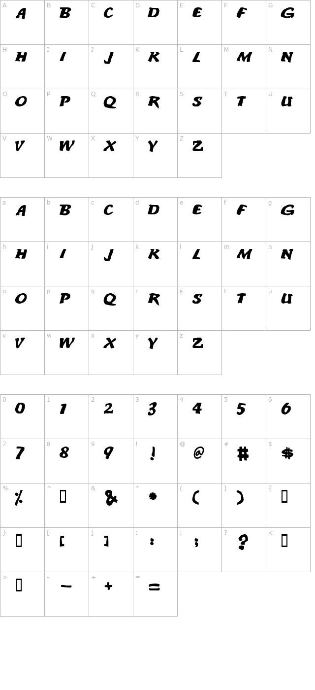 an-ode-to-noone character map