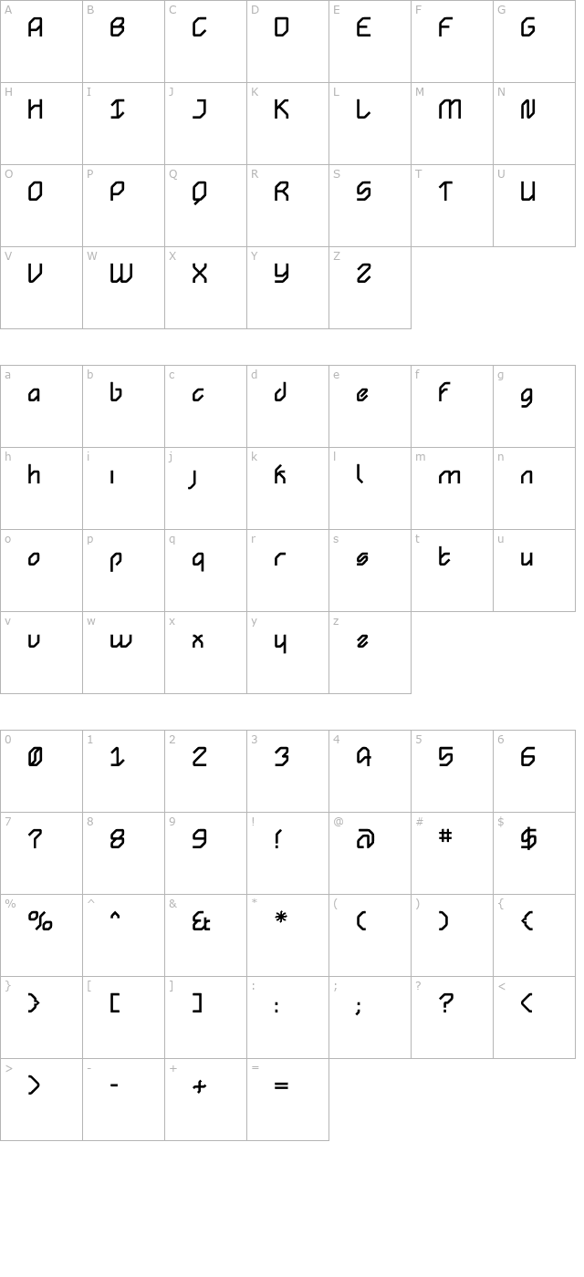 angolround-black character map