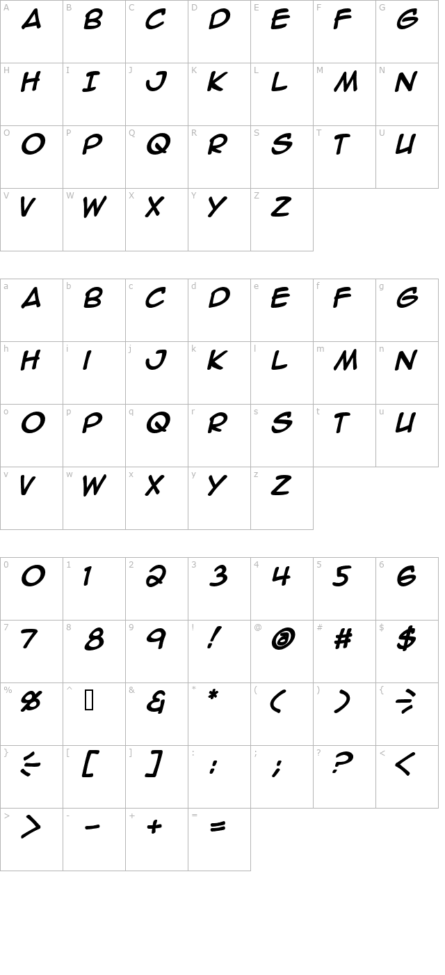 Anime Ace Bold Font