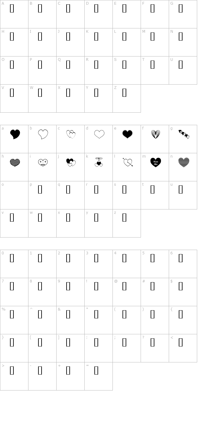 ap-justhearts character map