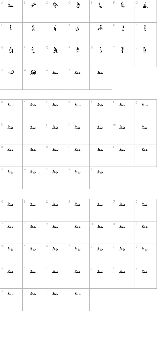 argentinas character map