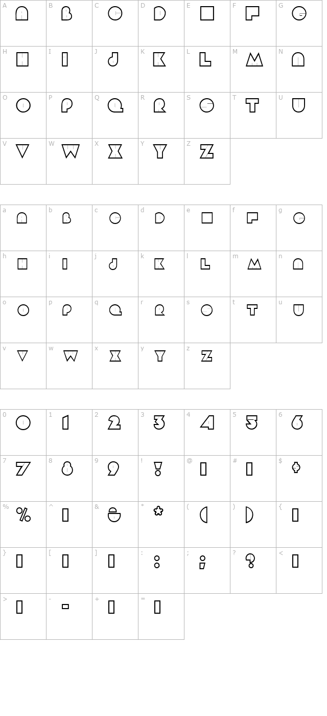 argotdisplaycapsssk character map