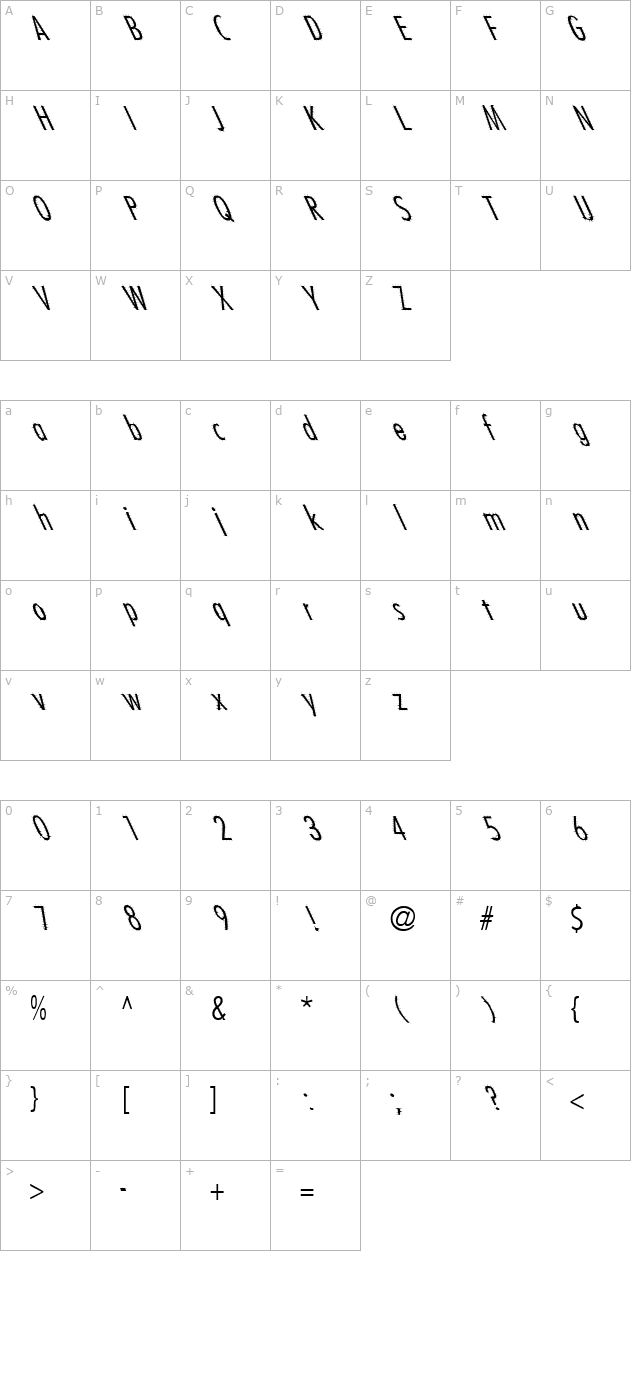 ashes-1 character map