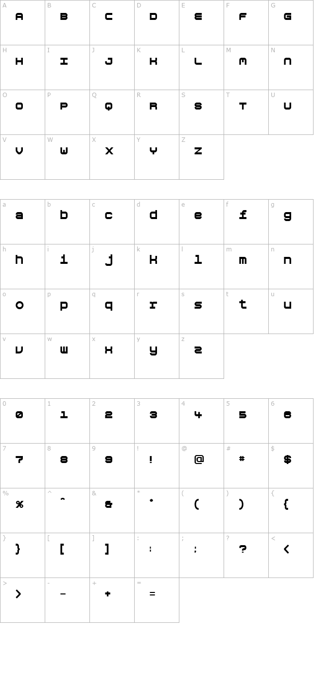 AspirinOverdose character map