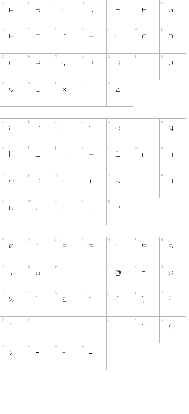 aspirinrefillhalfdose character map