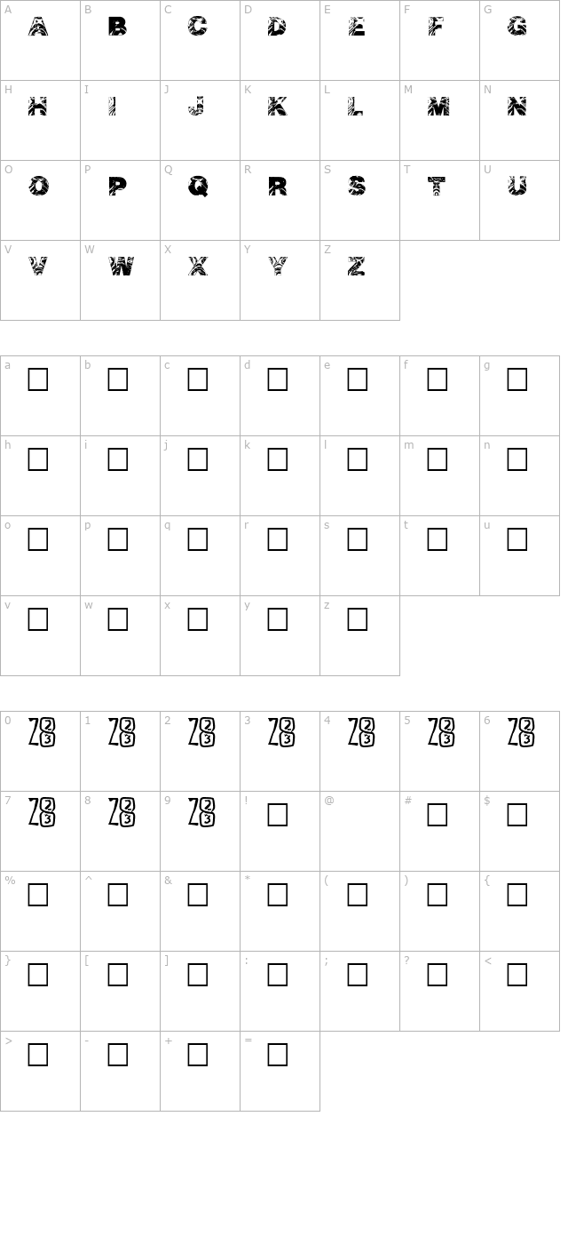 asunder-by-zone23 character map