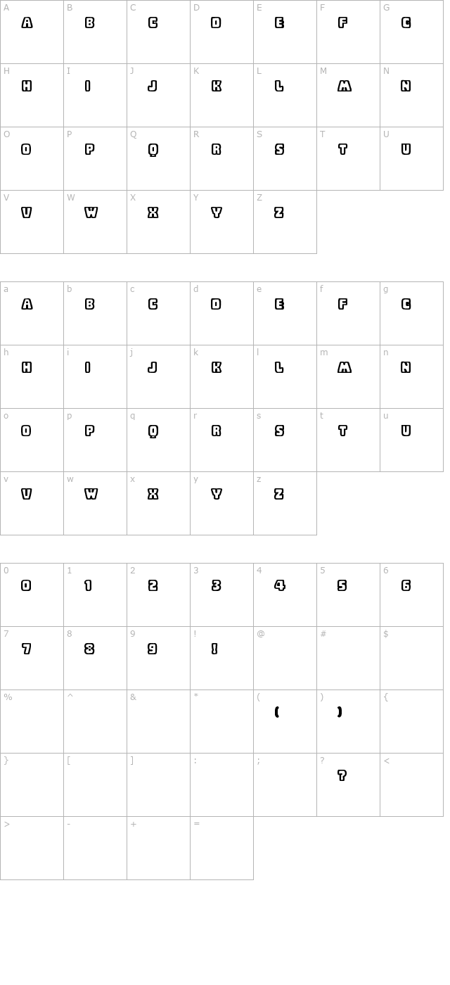 baby-eskimo-kisses-bold character map