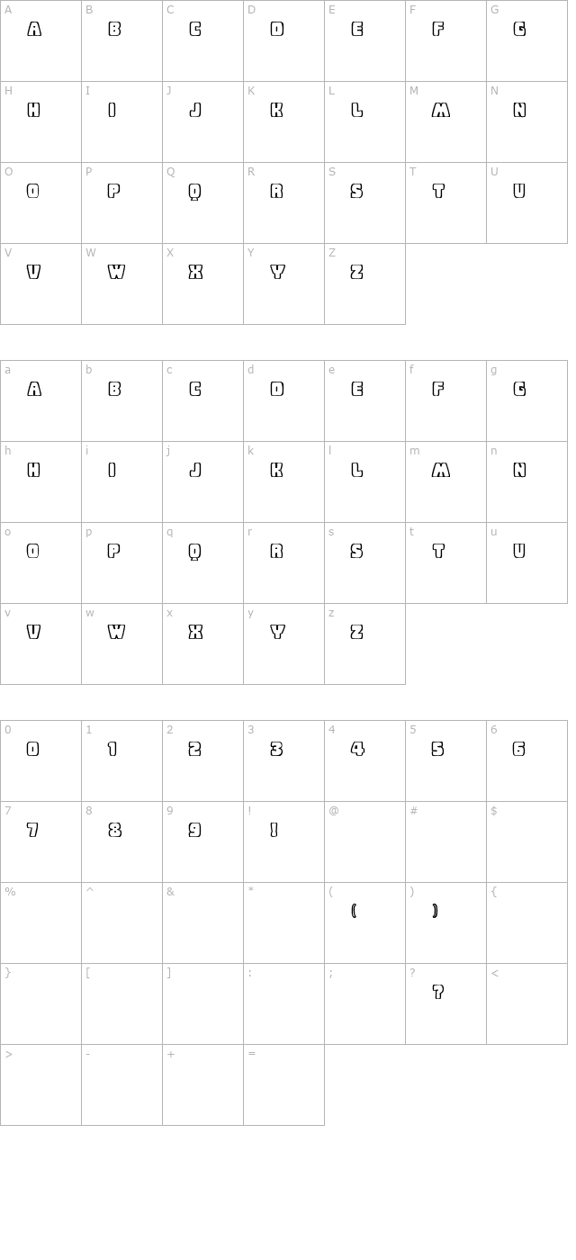 baby-eskimo-kisses character map