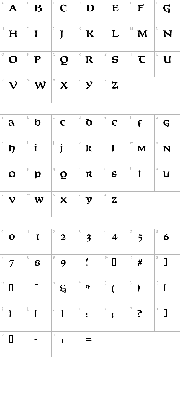 baldur character map