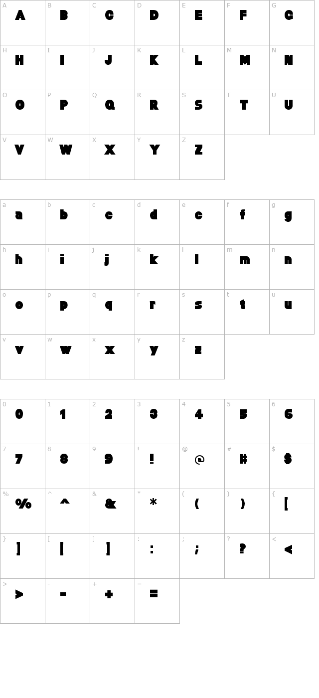 baltar character map