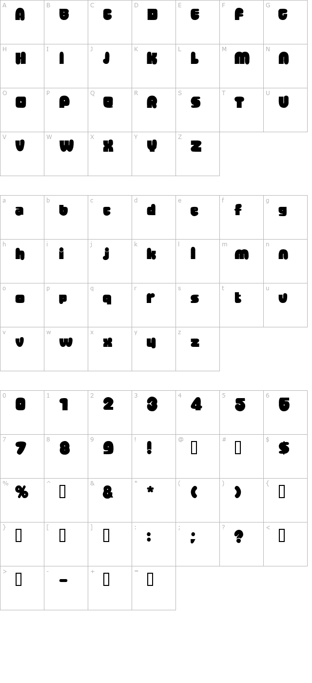 bantadisplayssk character map