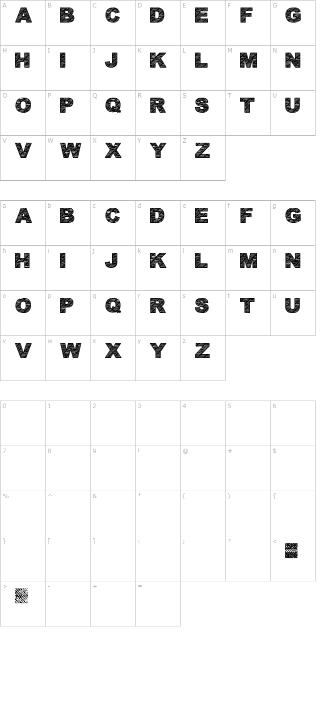 batik-font-1 character map