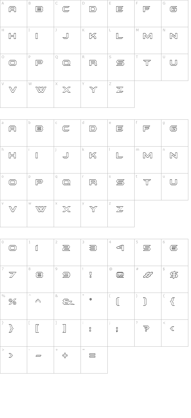 batmanforeveroutline character map