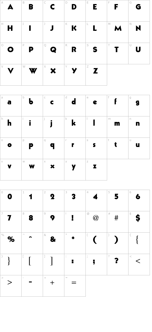 bear character map