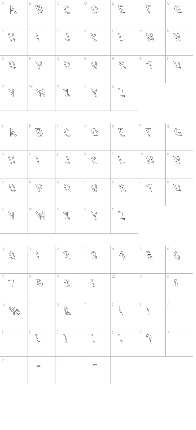 bedrock-light-hollow-lefty character map