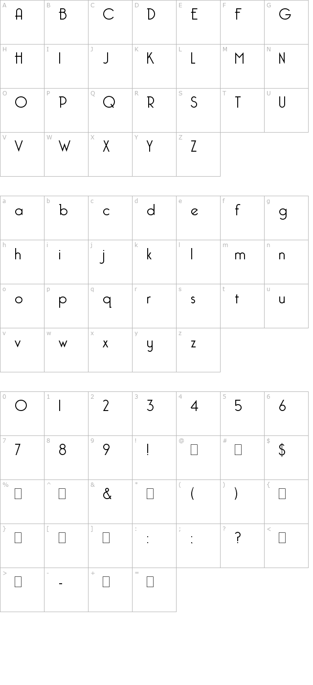 bellerose character map