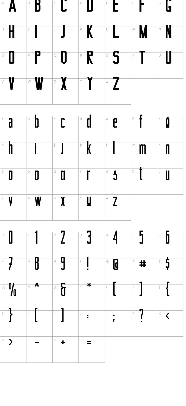 Berta Drug character map