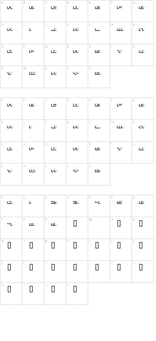 beyondcontrol-volume2 character map