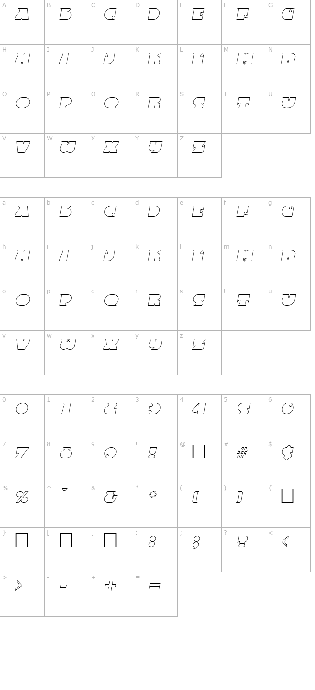 big-moma-outline-sf-italic character map