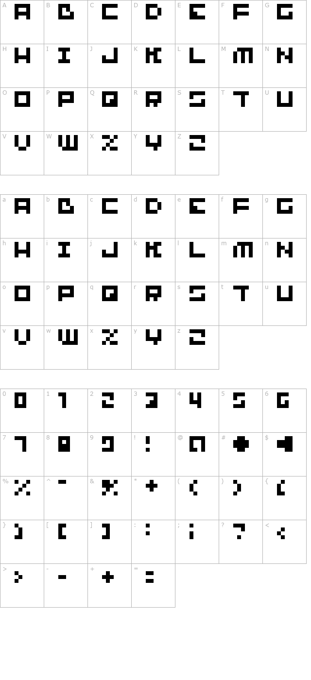 bit-01-cube-16-remix character map