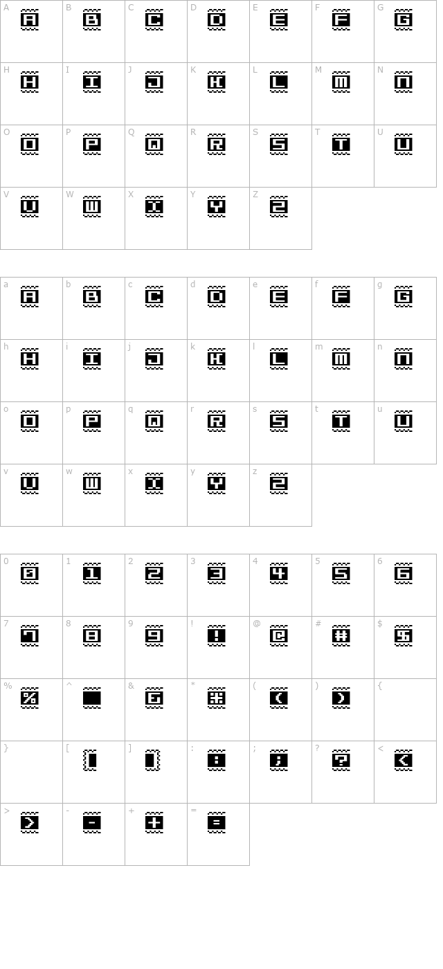 bit-lines15-srb- character map