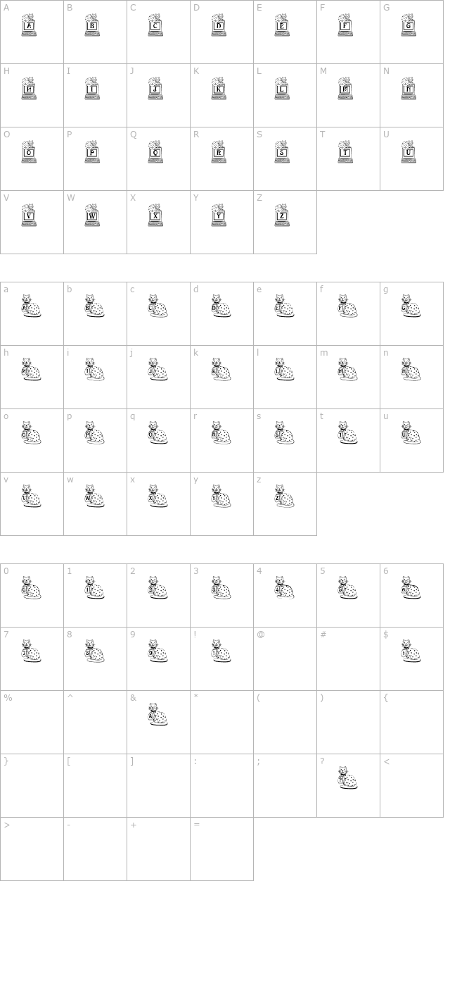 bjf-kat-n-mouse character map