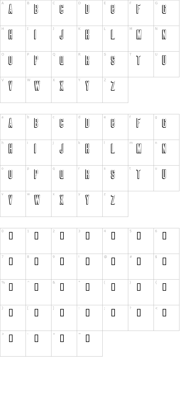 blindmelon character map