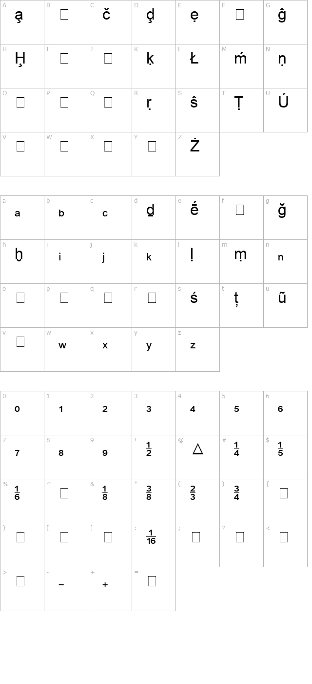 bookshelf-symbol-2 character map