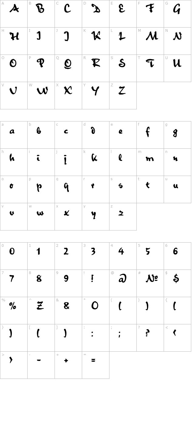 boondock character map