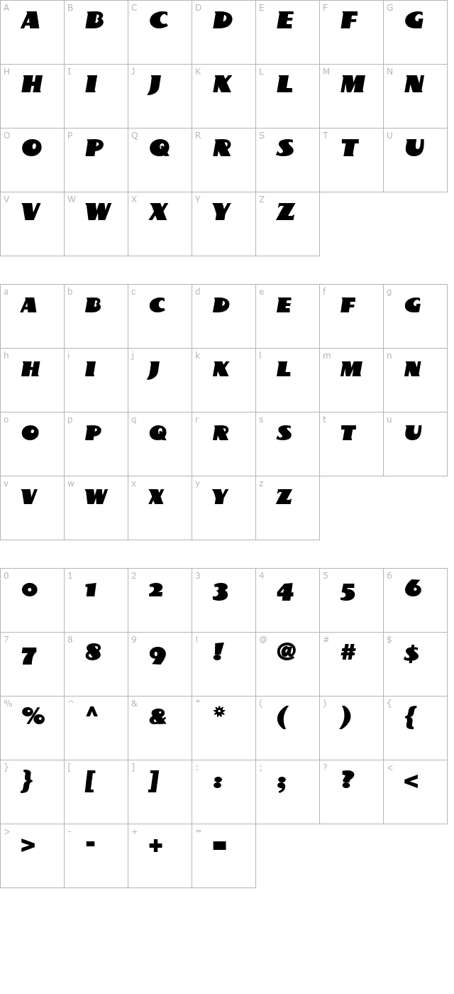 bottlekaps-sc-expitalic character map