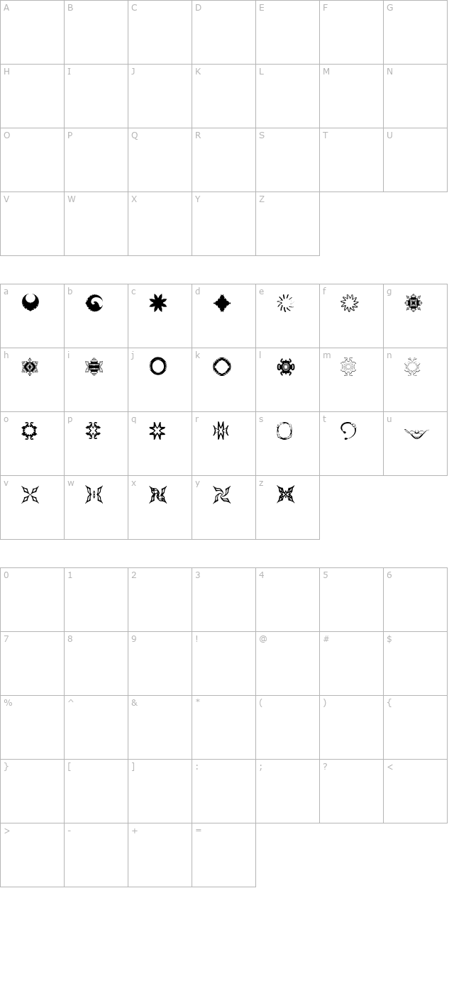 br-knockknock character map