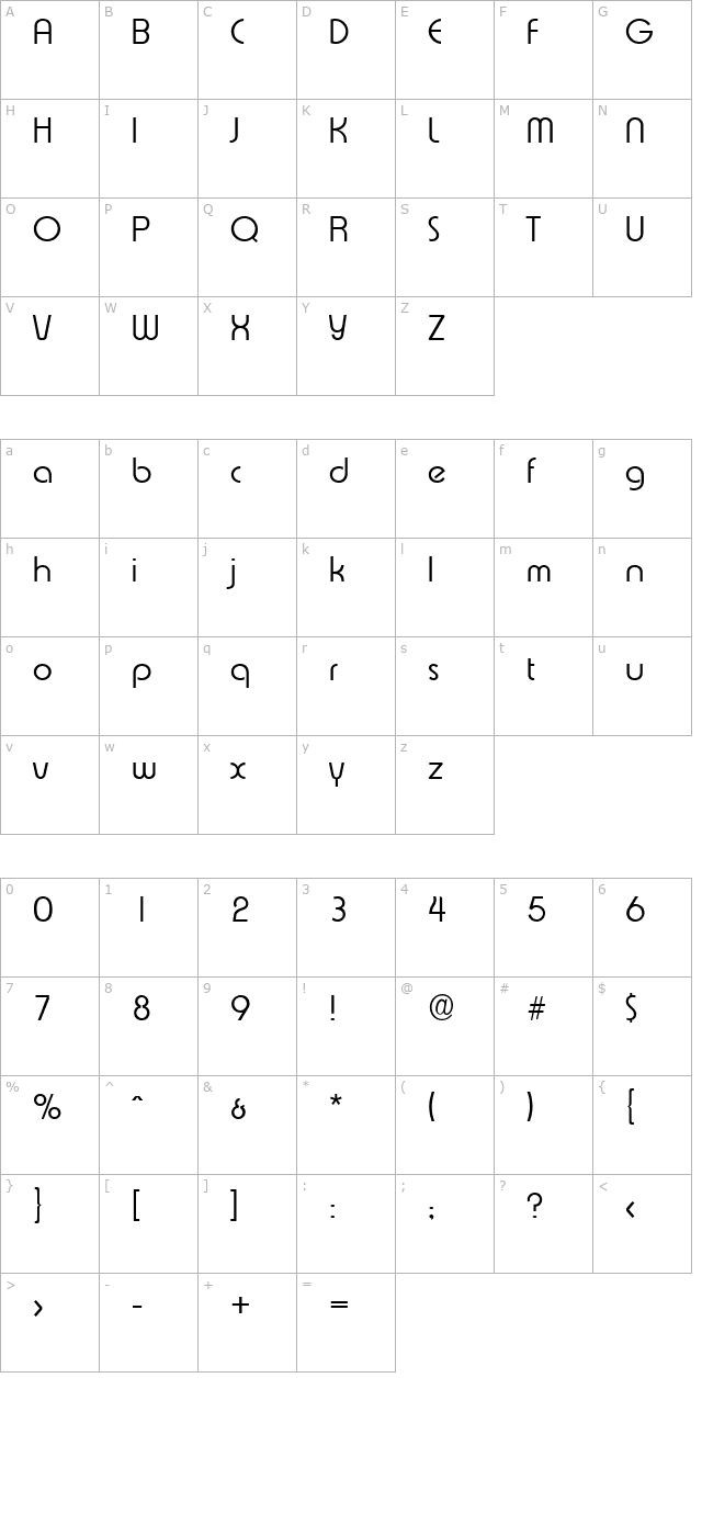 brianbecker-light character map