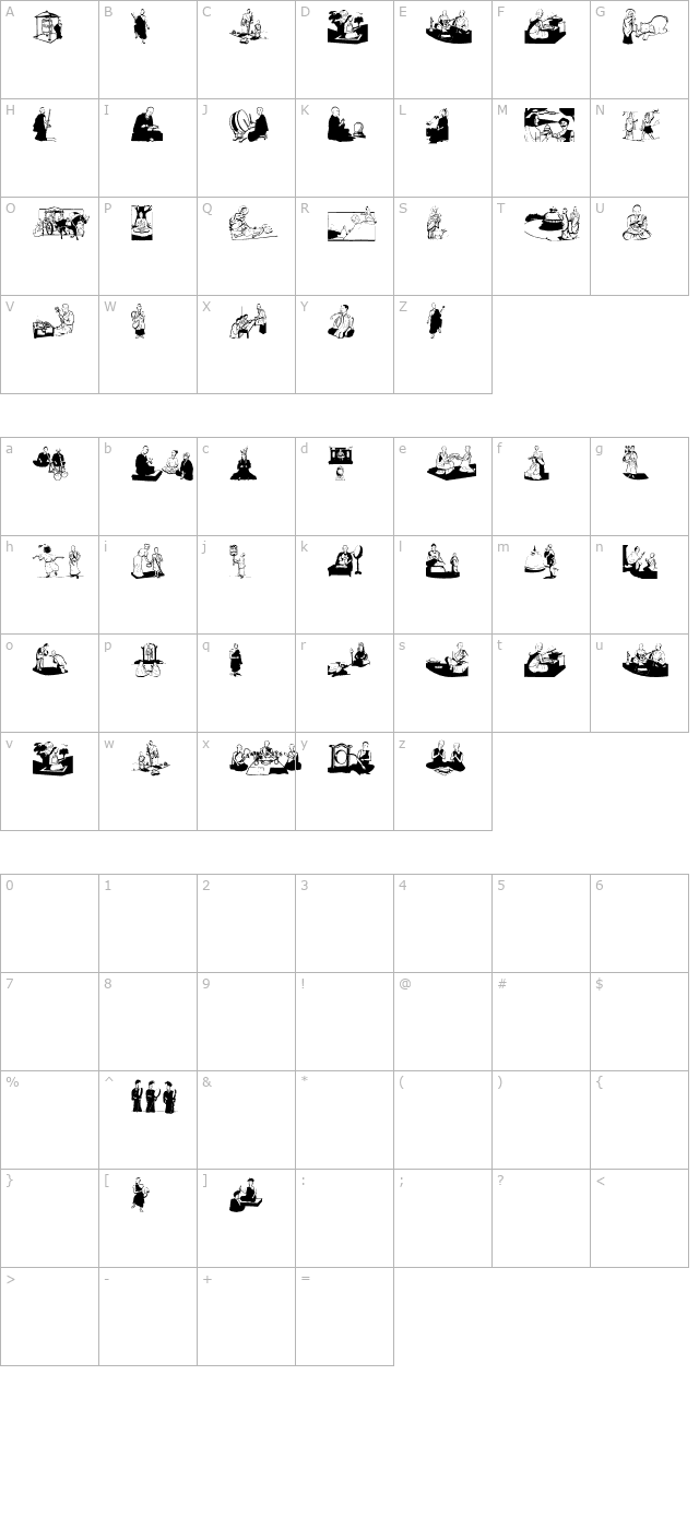 buddhism character map