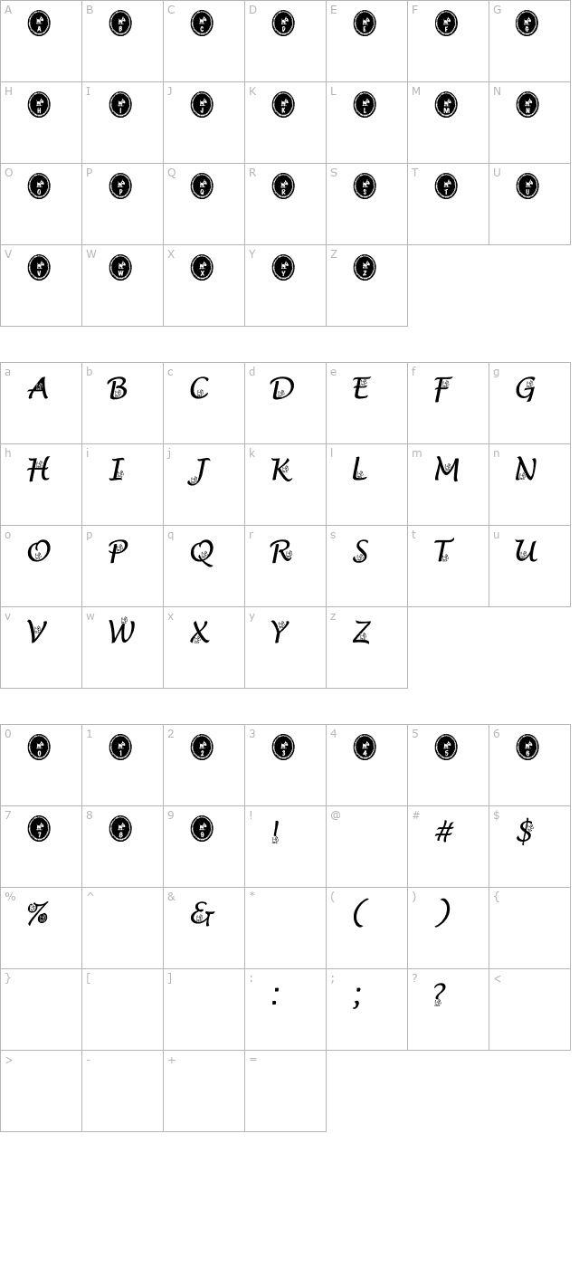 bull-terrors character map