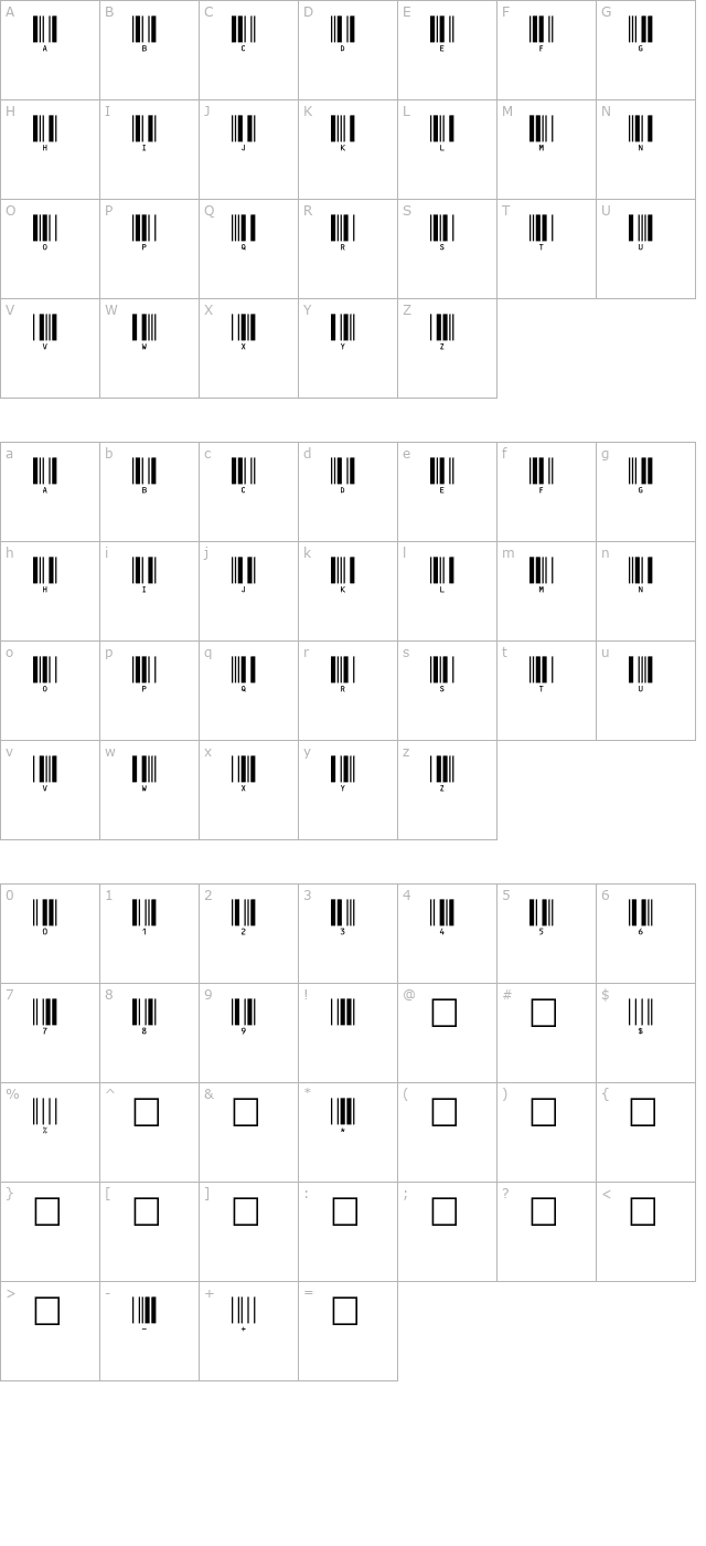 c39hrp24dltt character map