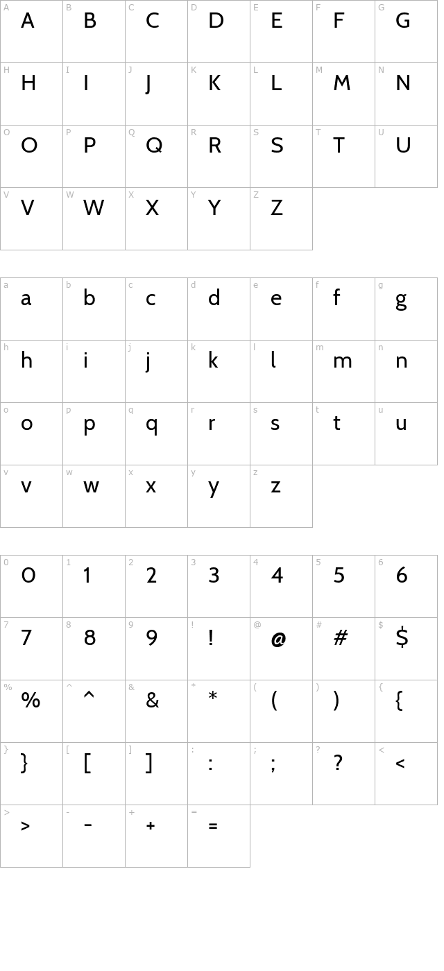 cabin character map