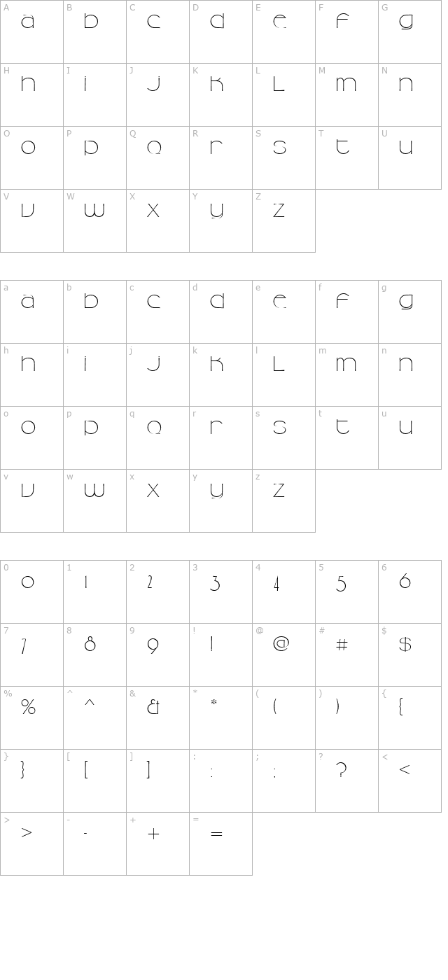 camelliadee character map