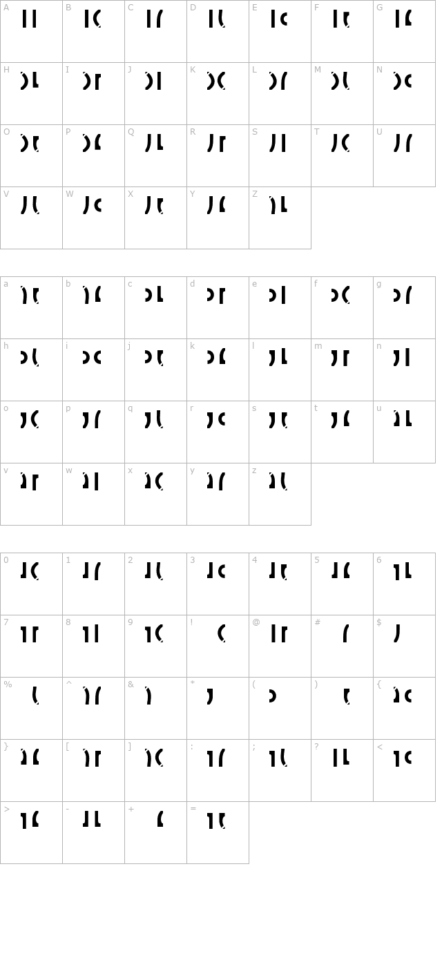 celtic-knots-vertical character map