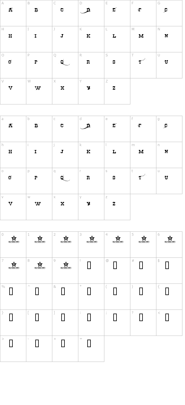 cheap-stealer character map