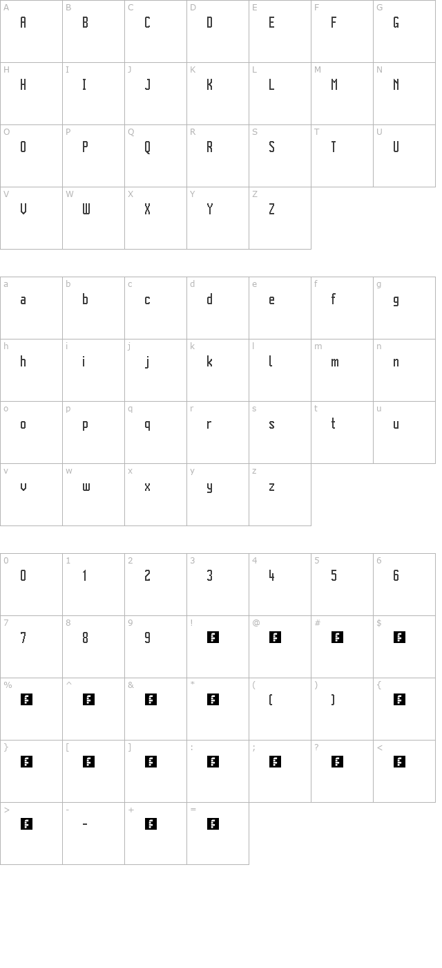 Citaro Voor (dubbele hoogte, midden/dubbel) character map