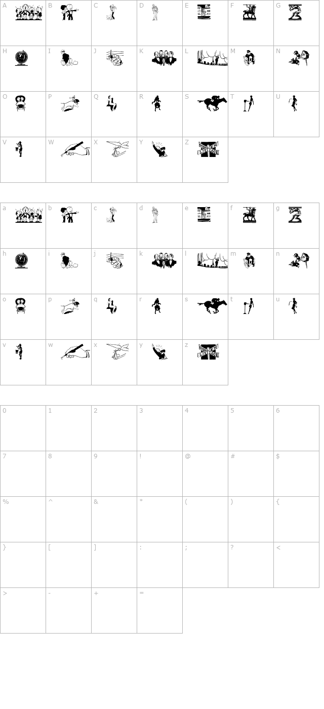 cobb-shinn-stock-cuts-xix character map