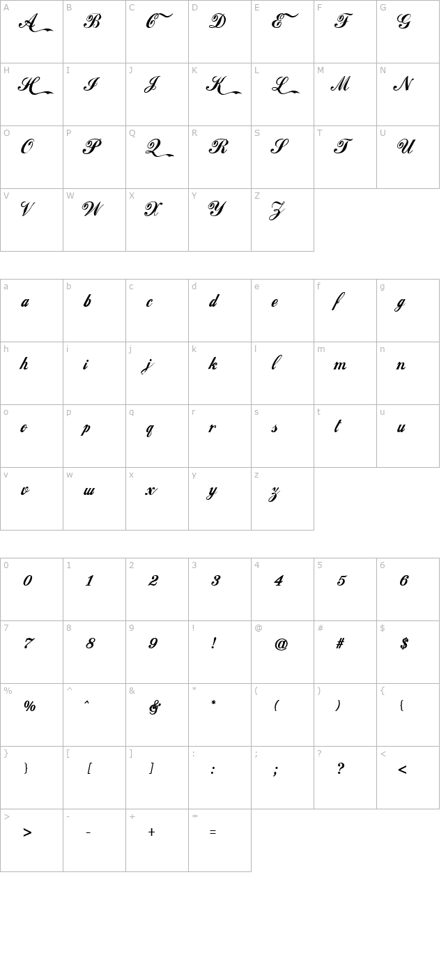 coca-cola-ii character map