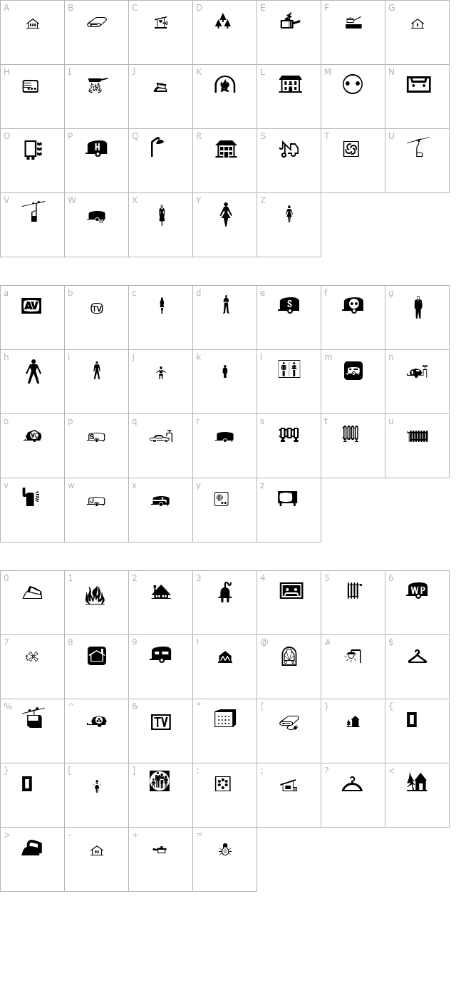 Communication 2 ATT character map