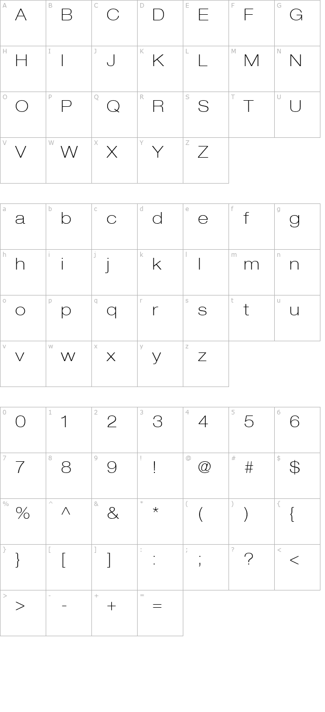 context-reprise-thinexp-ssi-normal character map