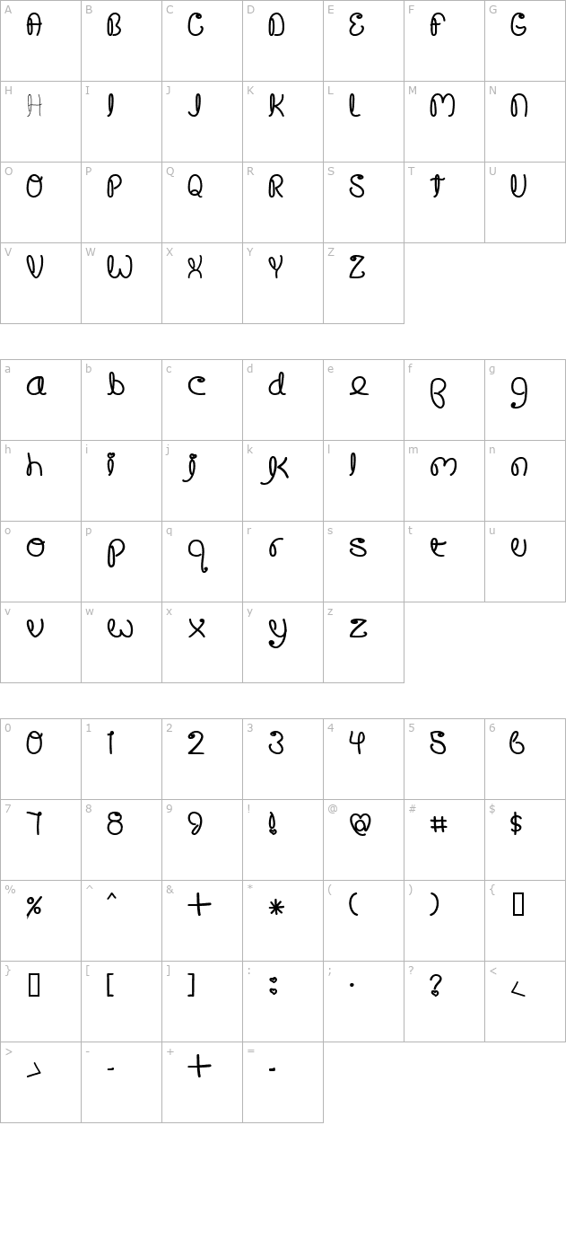 crushed-out-girl-sharpie character map